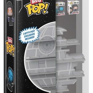 Funko Bitty Pop! Death Star Playset - Black and Gray